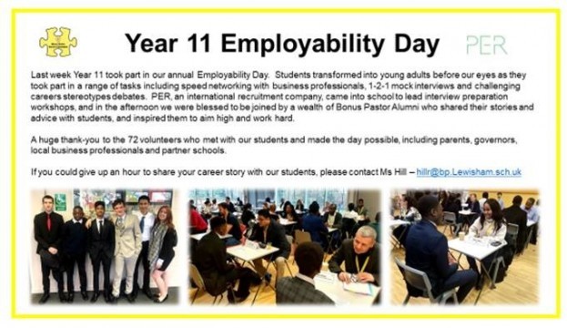 Year 11 employability day
