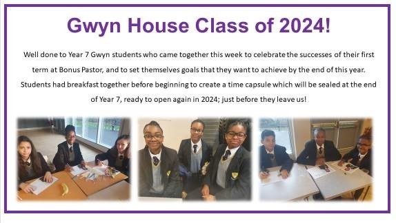 Gwyn house class of 2024