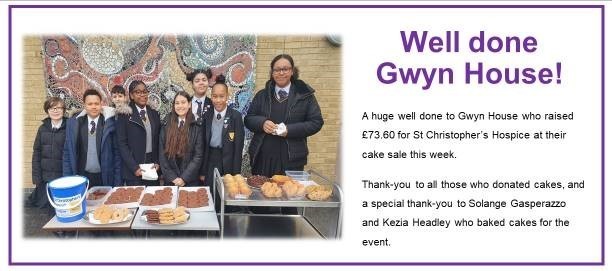 Gwyn house fundraising