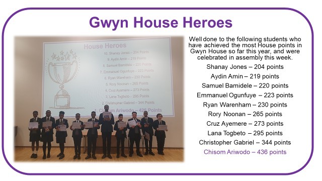 Gwyn house heros