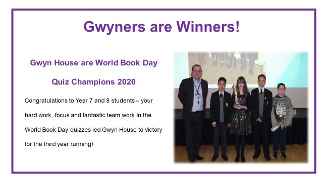 Gwyners are winners