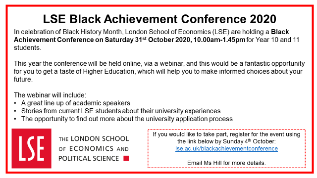 LSE Black Achievement Conference