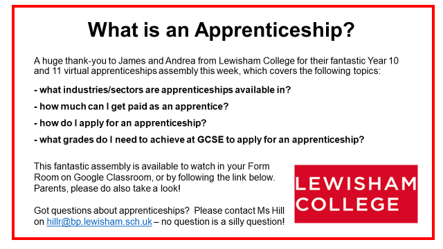 What is an Apprenticeship