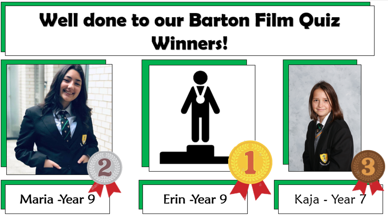 Barton Film Quiz