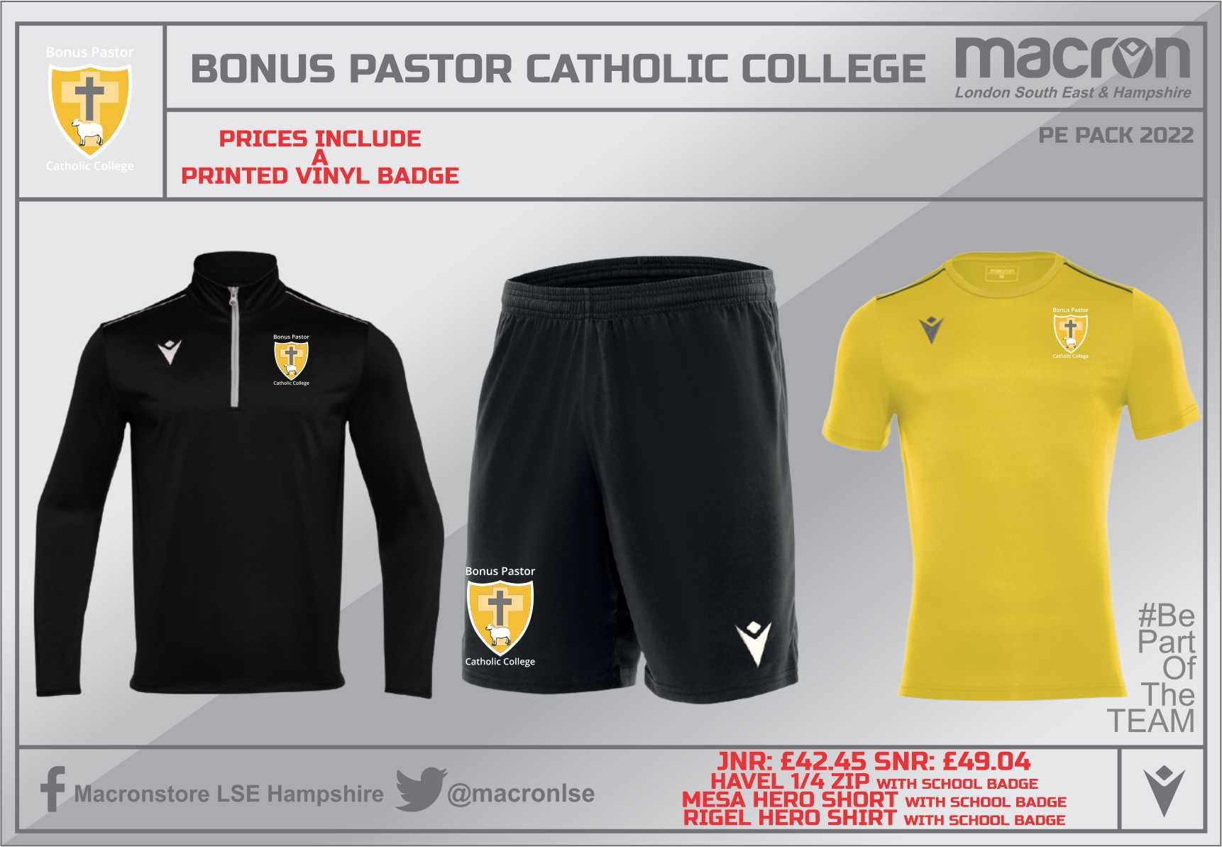 New PE Kit Bonus Pastor