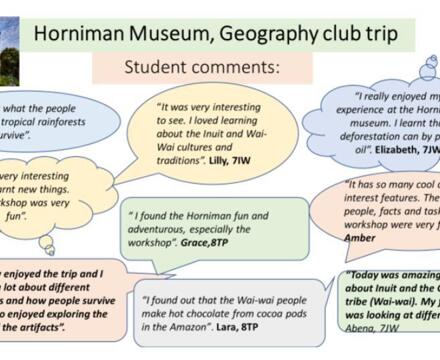 Horniman museum geography club trip 10