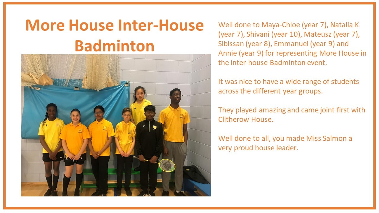 Inter house badminton may 2023