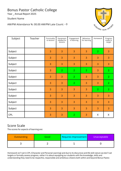 Example annual report