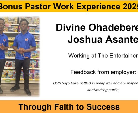 Divine Ohadebere & Joshua Asante