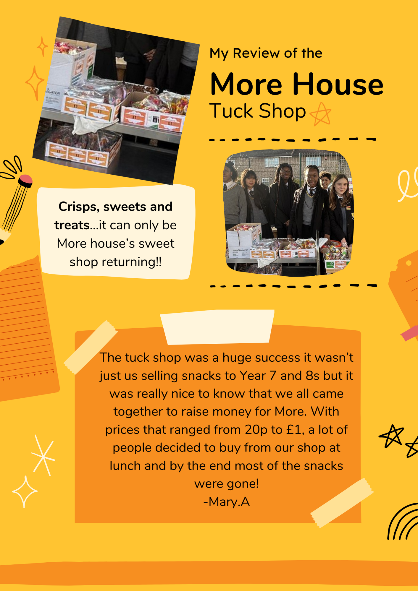 Story review worksheet